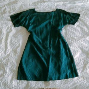 Club Monaco Silky Dots SHort Sleeve Dress NWT